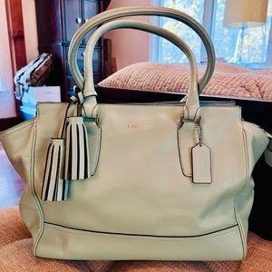 Coach Legacy Candace Carryall Bag in Mint